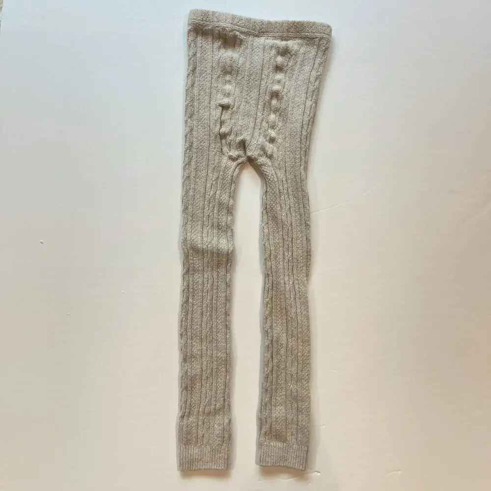 Mini Boden Footless Tights Oatmeal